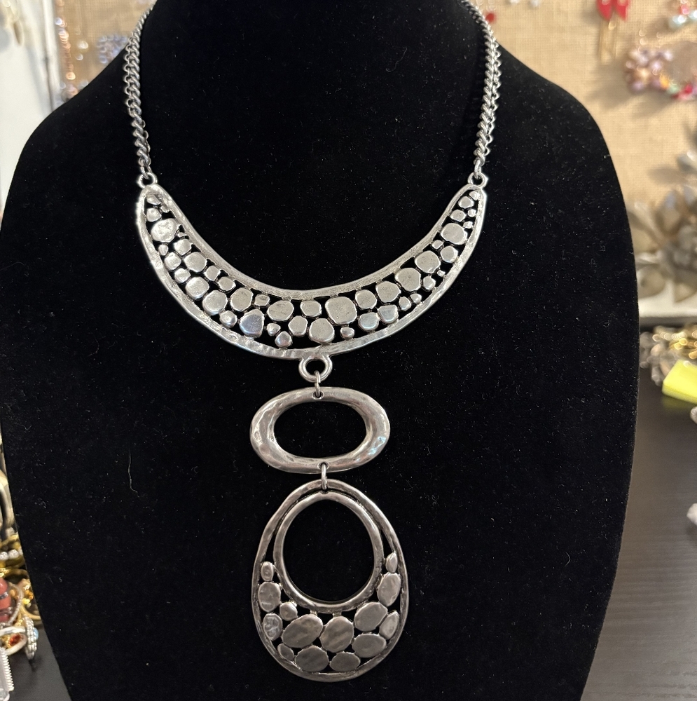 NWT Chicos Silver Necklace